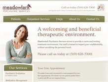 Tablet Screenshot of meadowlarkpsych.com